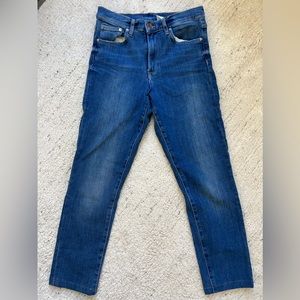 Skinny Jeans -  Ankle High Waist - US 28